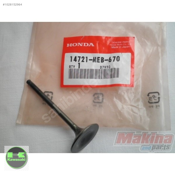 honda crf 450 subap egsoz crf 450r subap crf 450 x subap egsoz  sıfır orıjınaldır 14721-meb-670