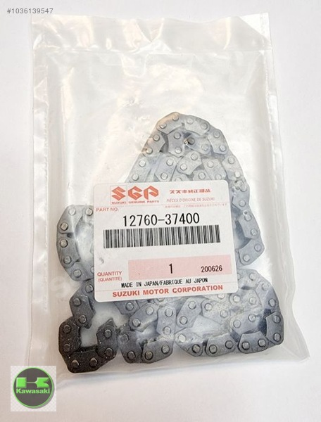 suzuki dr 650 eksantrik zinciri xf 650 freewind eksantrik zinciri sıfır orıjınaldir  12760-37400