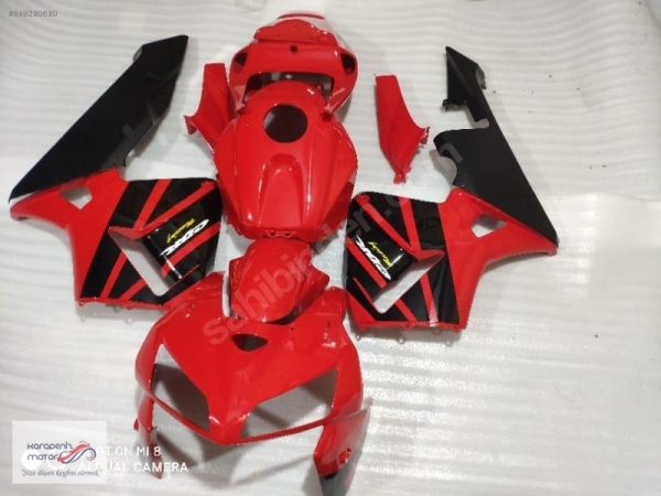 2005-2006 HONDA CBR 600 RR GRENAJ SETİ KIRMIZI-SİYAH