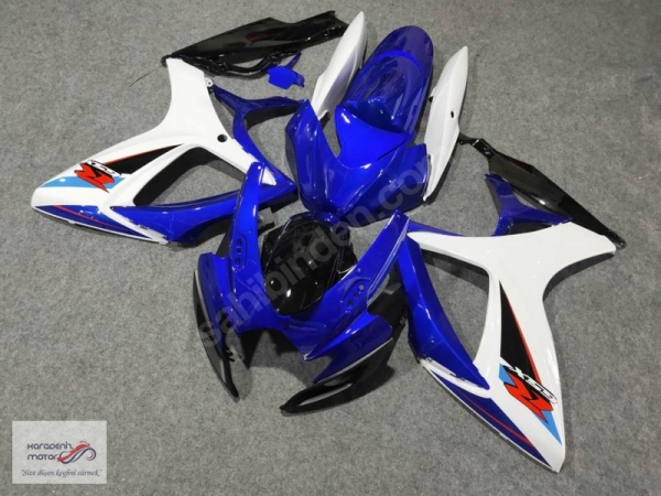 2006-2007 Suzuki GSX-R 600 Srad Mavi-Beyaz Grenaj Seti Sıfır