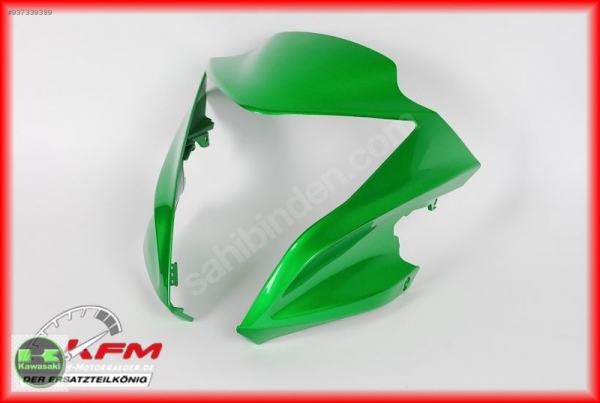 12-16 kawasaki er6 kafa grenajı er6 n far grenajı sıfır orıjınal yeşil renk sıfır  14092-0734-35p yeşil renk 