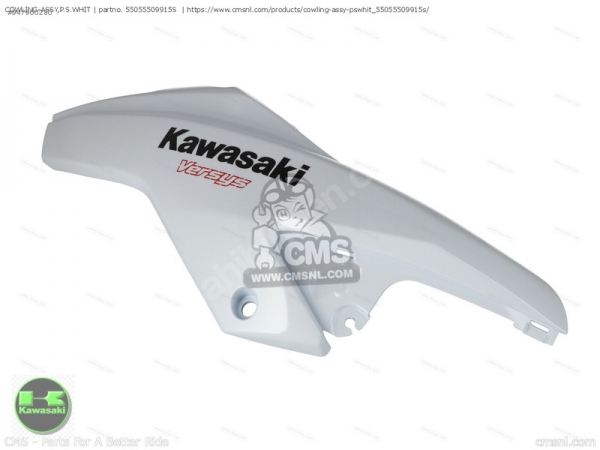 11-14 kawasaki versys 650 depo grenajı sol beyaz renk sıfır orıjınaldir  55055-5099-15s