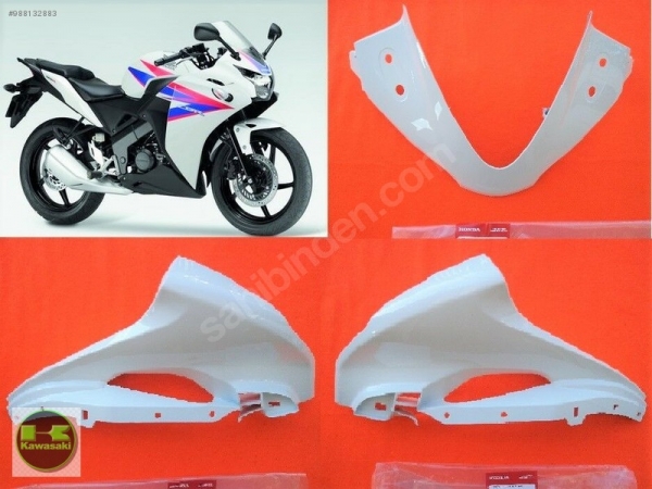 11-17 honda cbr 125 kafa grenajı 3 parça hrc model sıfır orıjınal
