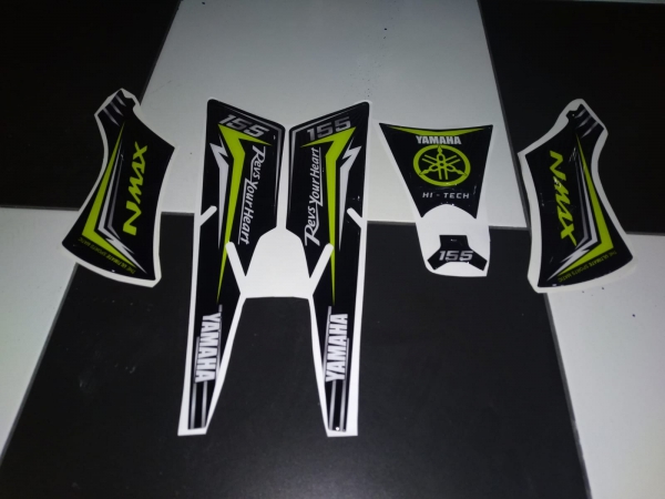 Yamaha Nmax 155 Özel Tank Pad Seti Neon