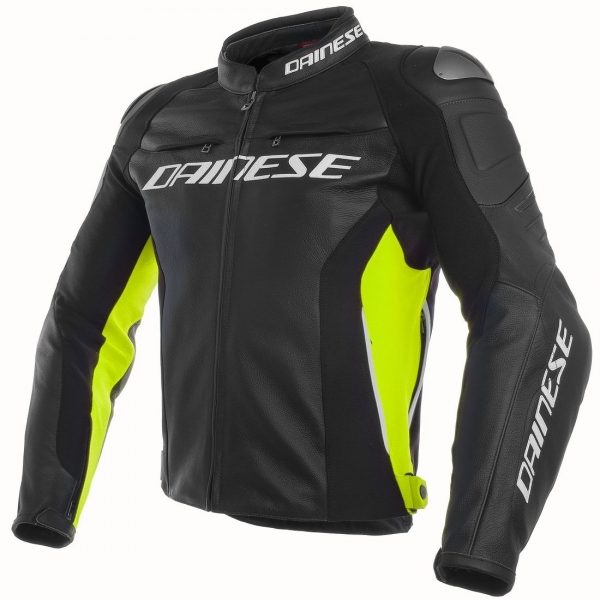 Dainese Racing 3 Deri Mont (Siyah-Sarı)
