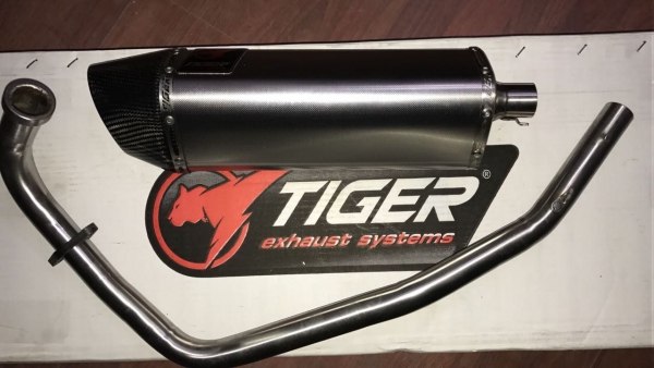 Yamaha Yzf 125R Tri 780 Carbon Kapak Hedırs Egsoz-2008-2013-Yzf125R Tri 780 Carbon Kapak Headers Egzoz