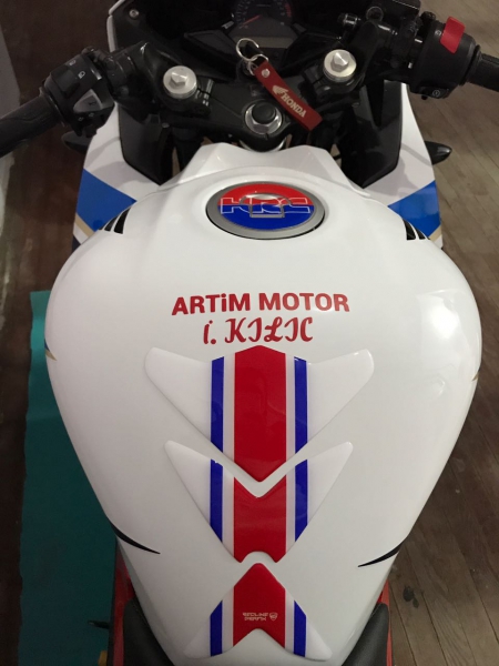 Honda Cbr 250 14-16 Yeni Tasarım Depo Pad Ve Hrc Özel Tank Pad