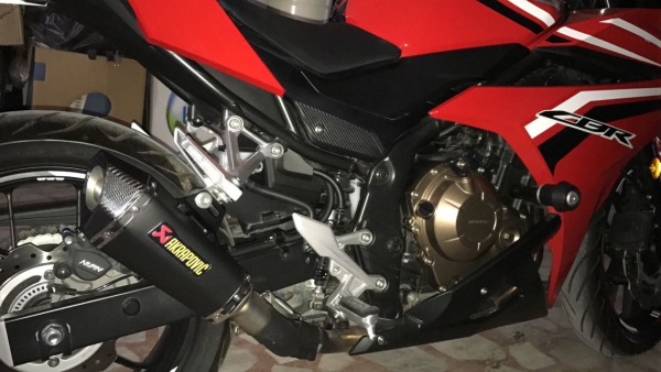 T56 Model Egzoz-Honda Cbr 500r Akrep Tip