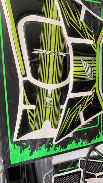 Honda Pcx 125-150 2018 Red Black Özel Tank Pad