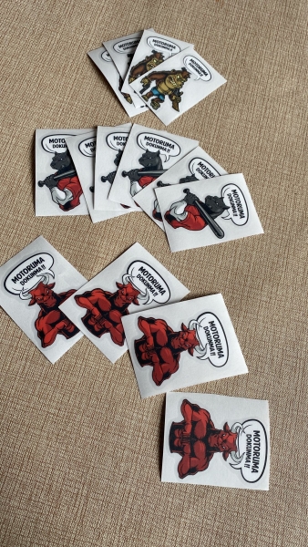 Universal motoruma dokunma sticker 