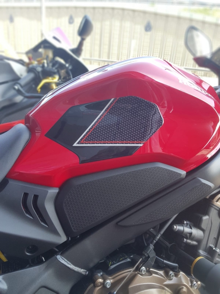 Honda Cbr 650R-Cb 650R Özel Tank Pad Seti Red Black