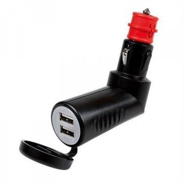 Lampa Plug-in Evo 2500mA Din İkili Usb Şarj Çakmak Soketi (38975)