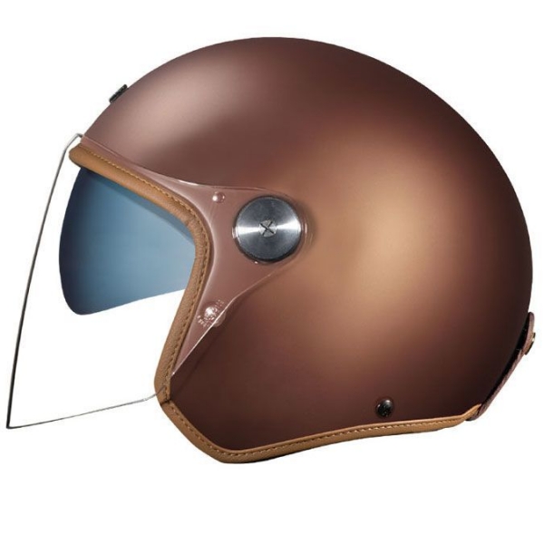 Nexx X.G20 Clubhouse SV Güneş Vizörlü Açık Kask (Mat Kahve)