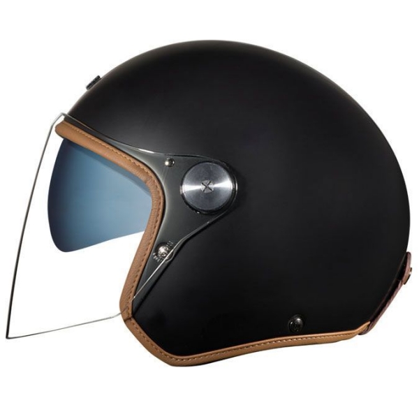 Nexx X.G20 Clubhouse SV Güneş Vizörlü Açık Kask (Mat Siyah)