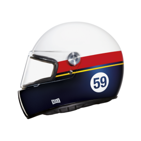 NEXX X.G100 RACER GRAND WIN BEYAZ-KIRMIZI-MAVI KASK