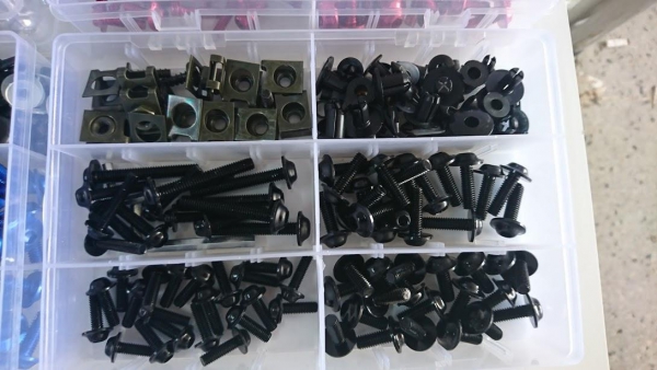 Kawasaki Ninja 250R renkli grenaj vida seti ninja 250 grenaj vida