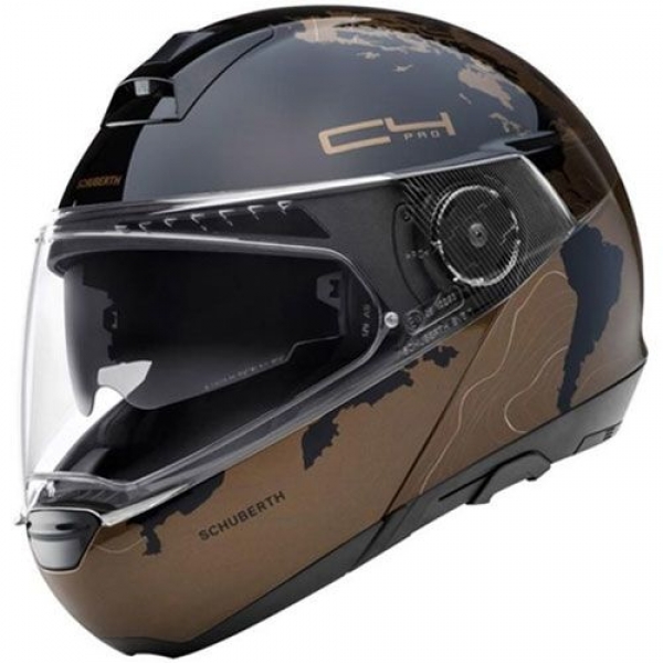 Schuberth C4 Pro Magnitude Brown Çeneden Açılır Kask
