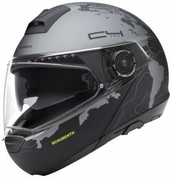 SCHUBERTH C4 PRO SWIPE RED KASK