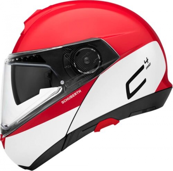SCHUBERTH C4 PRO SWIPE RED KASK
