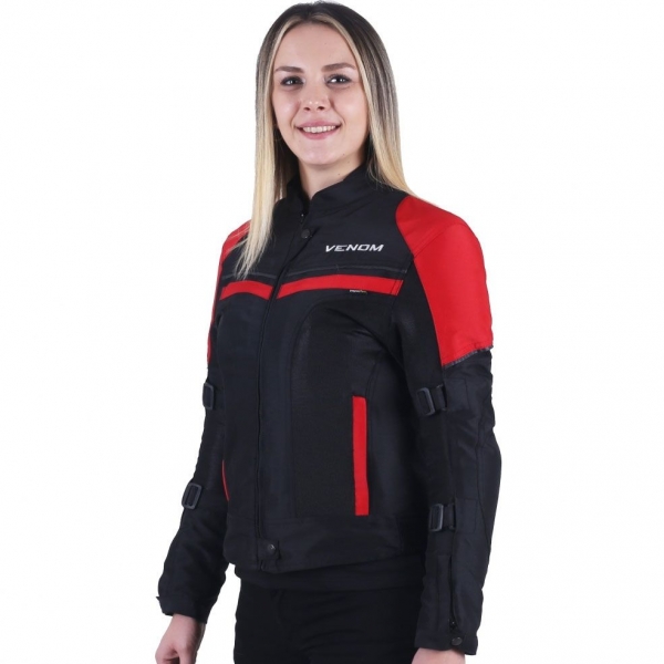 Venom Dynamic Pro Kadın Mont (Kırmızı-Siyah)
