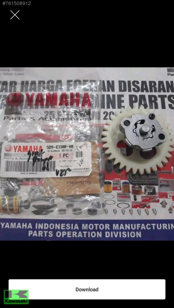 XENTER 150 YAĞ POMPASI YAMAHA XENTER 150 YAĞ POMPASI SIFIR ORIJINAL