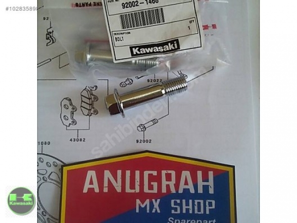 kawasaki klr 650 kaliper vidası 10x41 er5 kaliper vidası klx   urun sıfır