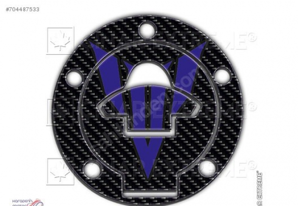 Yamaha MT25 Yarış Mavisi Karbon Depo Kapak Pad