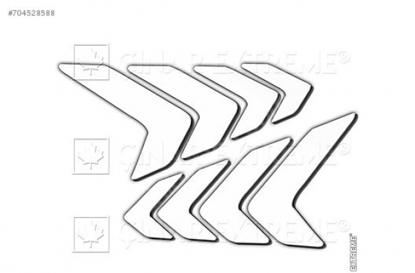 Knee Pads Arrow Transparent Depo Yan Pad