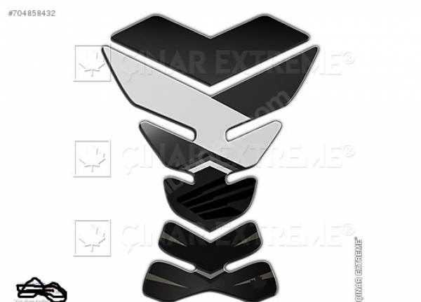 Honda Hornet Silver Edition Tank Pad