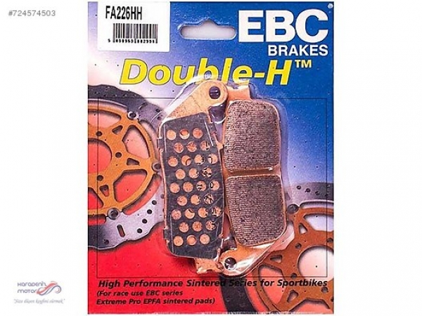 Triumph Tiger 800 XRT ön fren balatası EBC FA226HH sinterli bala