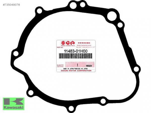 06-17 GSXR 600 ALTERNATÖR KAPAK CONTASI GSX-R600 GSX-R 600 CONTA