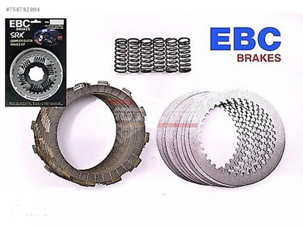 EBC SRK051 2004-2009 Yamaha FZ6 debriyaj balata yay sac seti