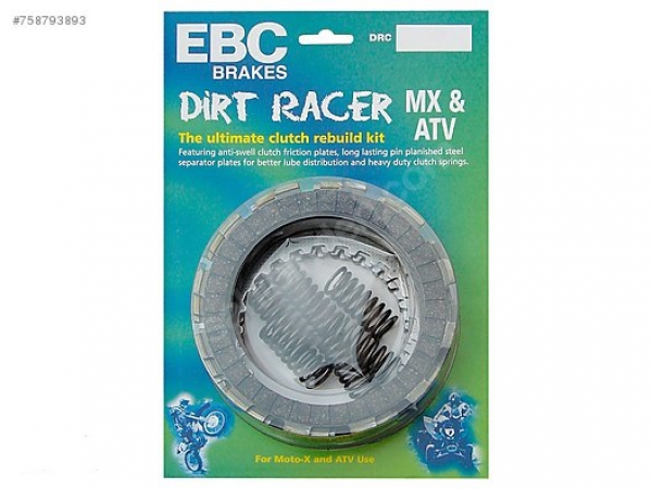 EBC DRC168 1995-2009 Kawasaki KLR 650 debriyaj seti