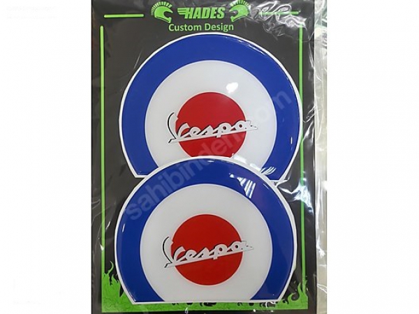 VESPA SPRİNT SCOOTER YAN PAD SETİ BÜYÜK BOY