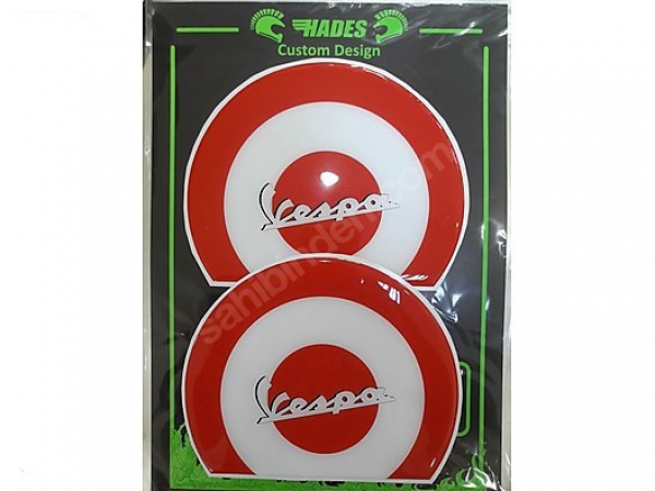 VESPA LX150 SCOOTER YAN PAD SETİ BÜYÜK BOY