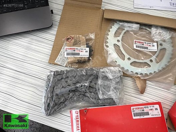 YAMAHA FZ8 ZİNCİR DİŞLİ FAZER 8 ZİNCİR DİŞLİ SET ORIJINAL FZ 8   URUNLER SIFIR ORIJINALDIR