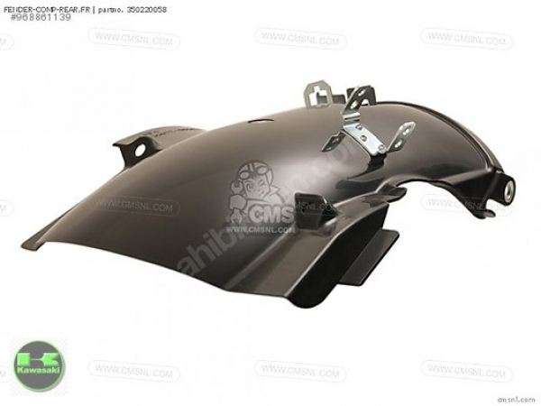 kawasaki klx 250 arka çamurluk sıfır orıjınal 35022-0058