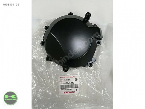06-10 kawasaki zx10 statör kapağı zx-10r alternatör kapağı orıjınaldır
