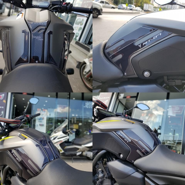 Yamaha Mt-07 2018/19 Race Blue Tank Pad Seti