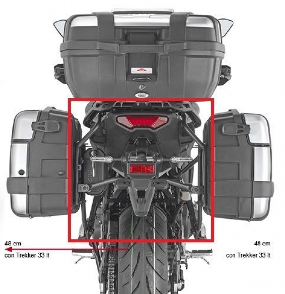 Yamaha Tracer 9 / Tracer 9 GT (21>22) Yan Çanta Demiri (Givi PLO2159MK)