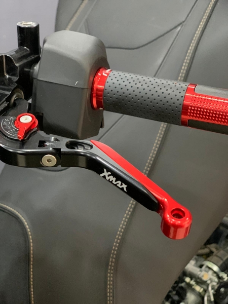 Yamaha Xmax 2018-19 Manet+Elcik Seti Red Black