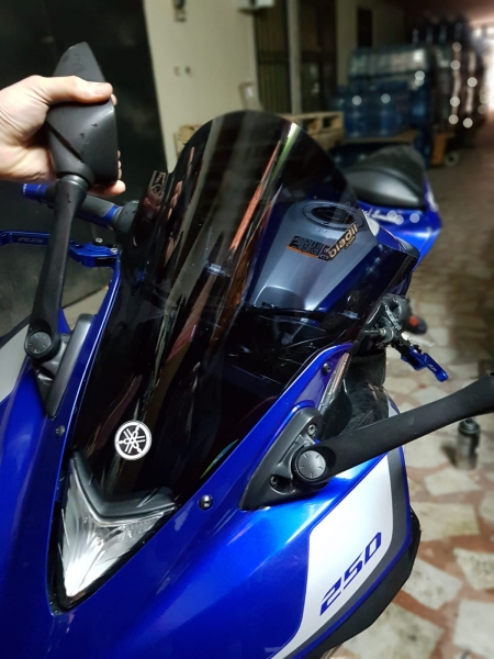 Yamaha Yzf R25 Biadil Double Füme Ön Cam